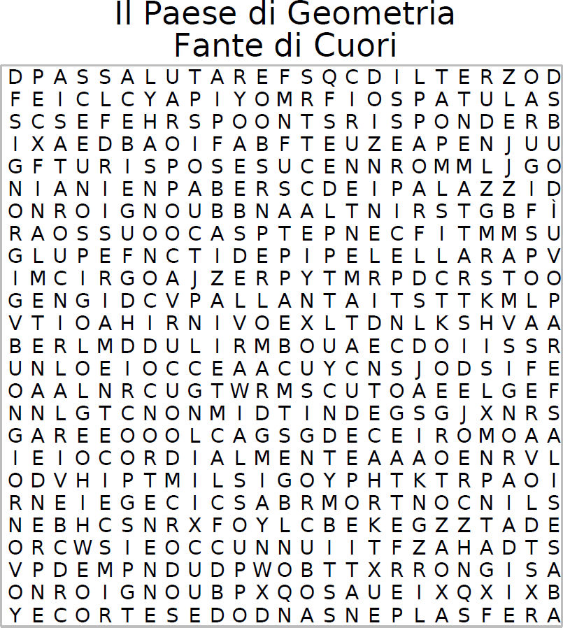 Il Paese di Geometria