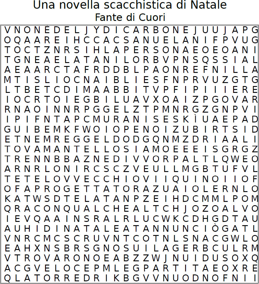 Una novella scacchistica di Natale